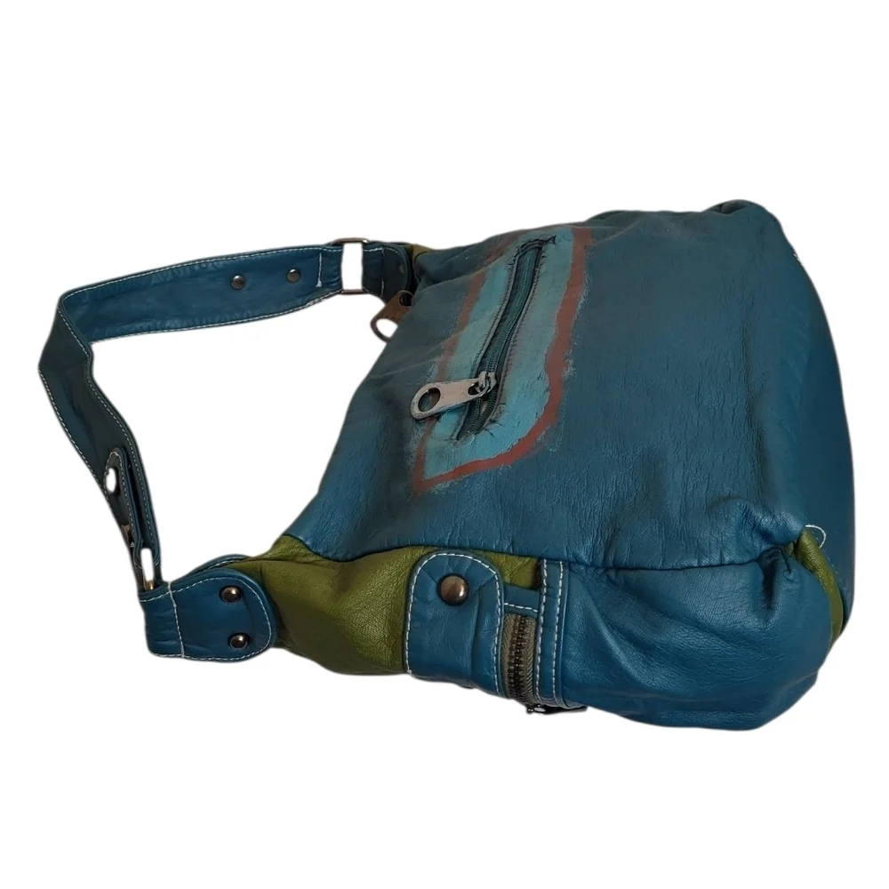 Nicole Lee ESTHER PATCHWORK Hobo Bag